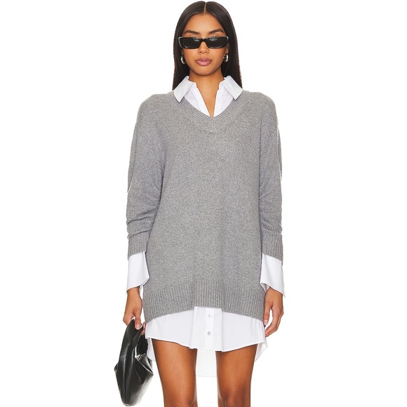 Cinq a Sept Collar Santina Dress sweater